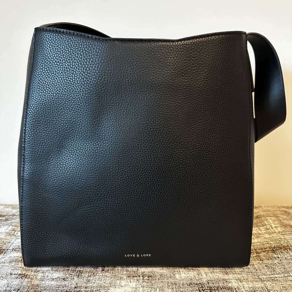 Love & Lore Black Tote